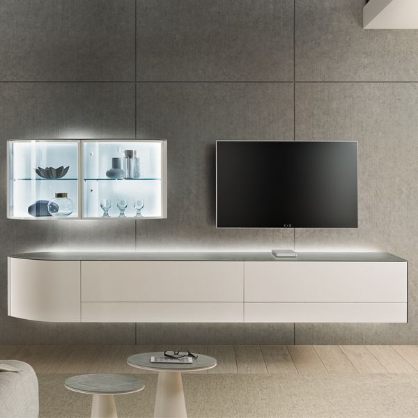 Design TV-meubel of Lowboard in van Gasse